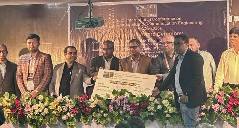 UCH Research Group, Computer Science, wins the Best Paper Award