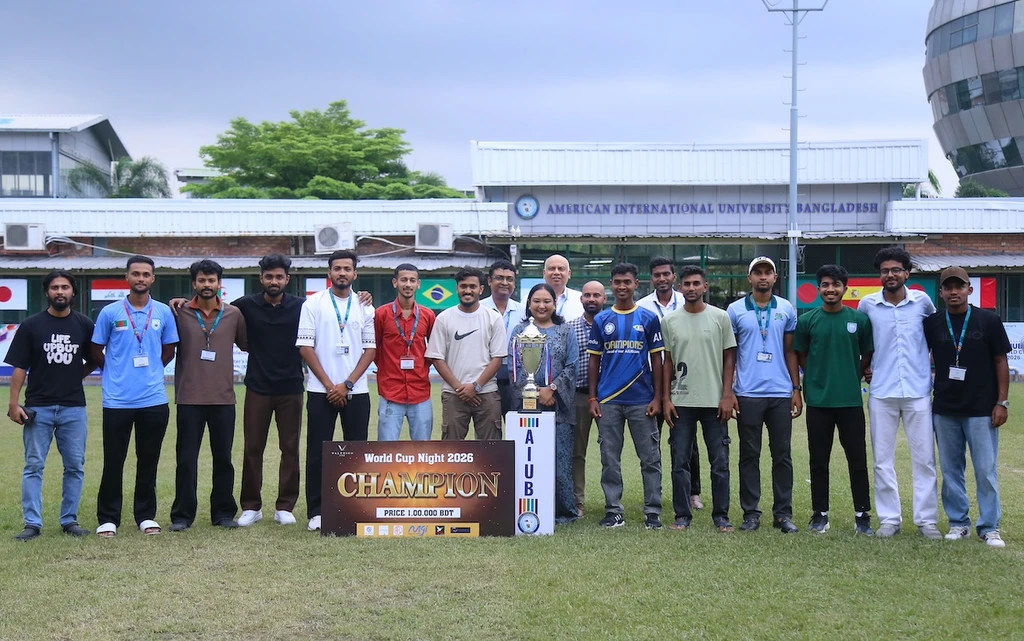 AIUB Crowned Champions of Inter-University Futsal Tournament 2026