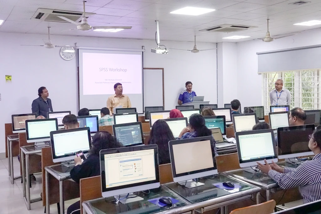 FBA Hosts Specialized Workshop on Advanced Data Analysis with SPSS