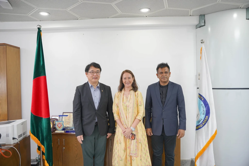 Siam University Delegation Visits AIUB to Strengthen International Collaboration